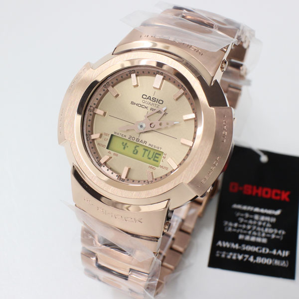 カシオ CASIO G-SHOCK ジーショック AWM-500GD-4AJF-